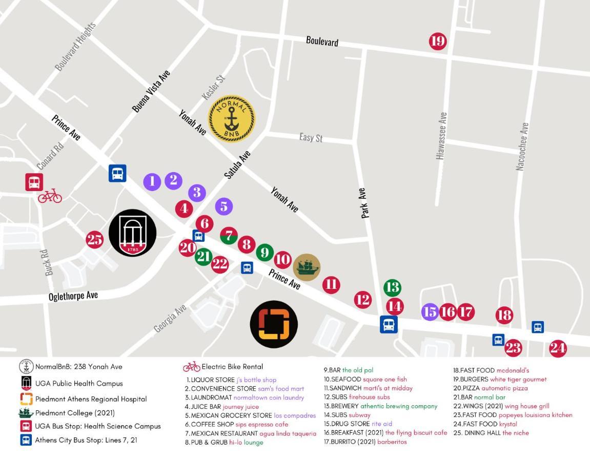 Normalbnb - 2 Blocks From Restaurants, Bars, Hospital Athens Zewnętrze zdjęcie
